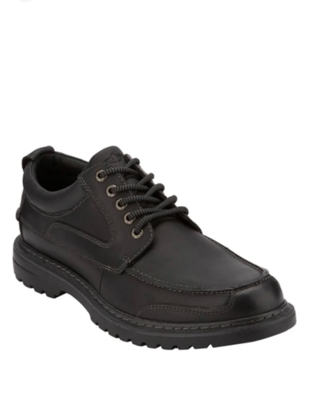 NEW Dockers Men's Overton Black Leather Shoes